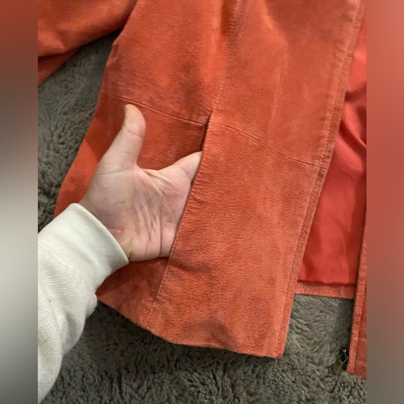 Relativity Coral Leather Jacket - Picture 4 of 8